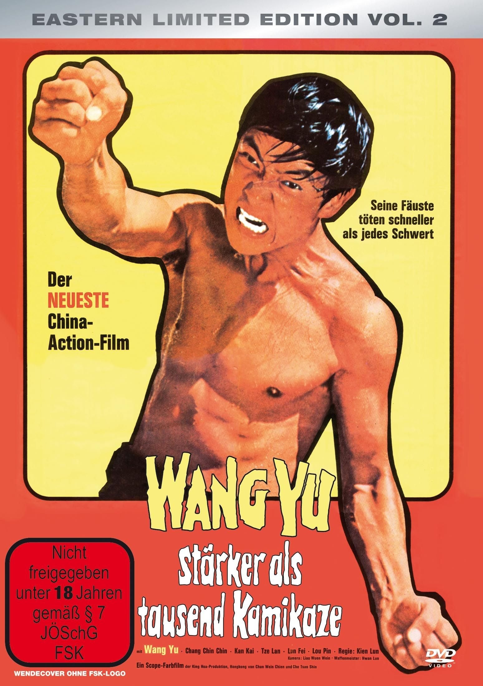 Wang Yu - Stärker als 1000 Kamikaze - Eastern Limited Edition Vol. 2 Films