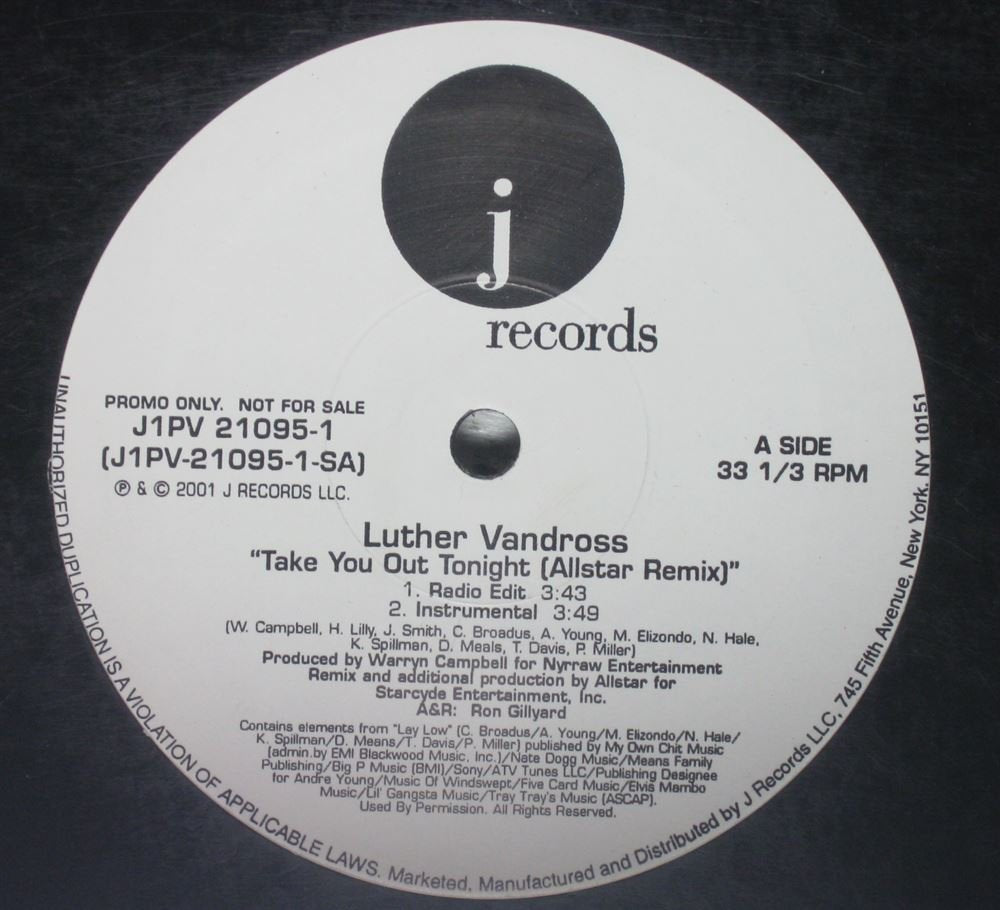 Take You Out Tonight: Allstar Remix Funk, R&B & Soul