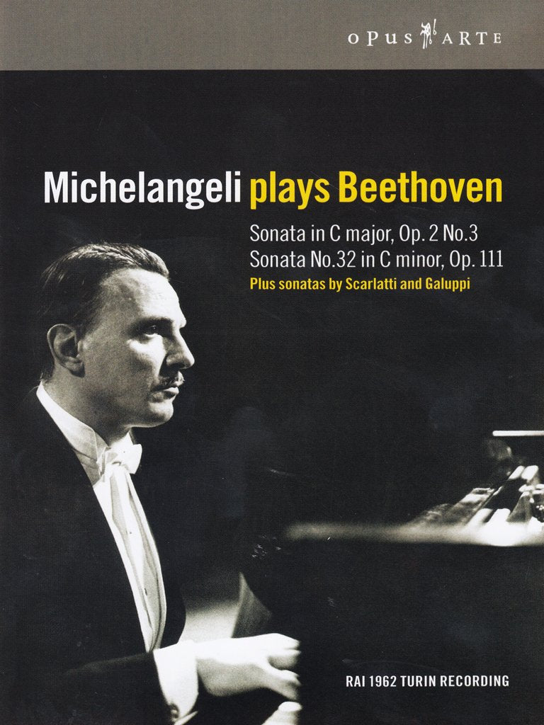 Michelangeli plays Beethoven Music