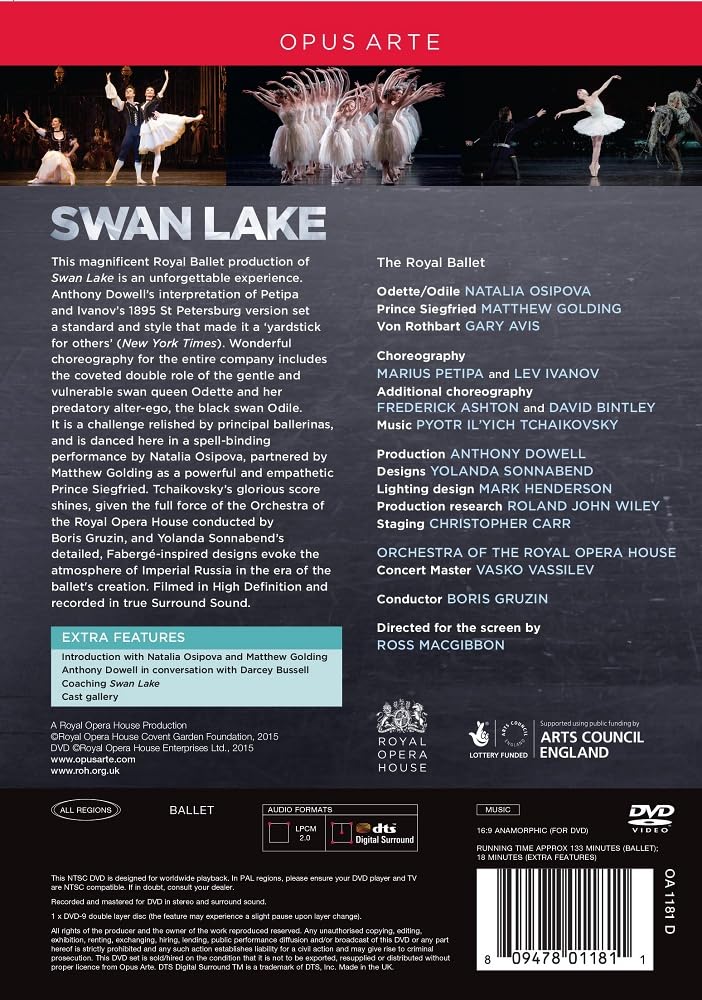 Tschaikowsky: Schwanensee (Royal Opera House 2015) Films
