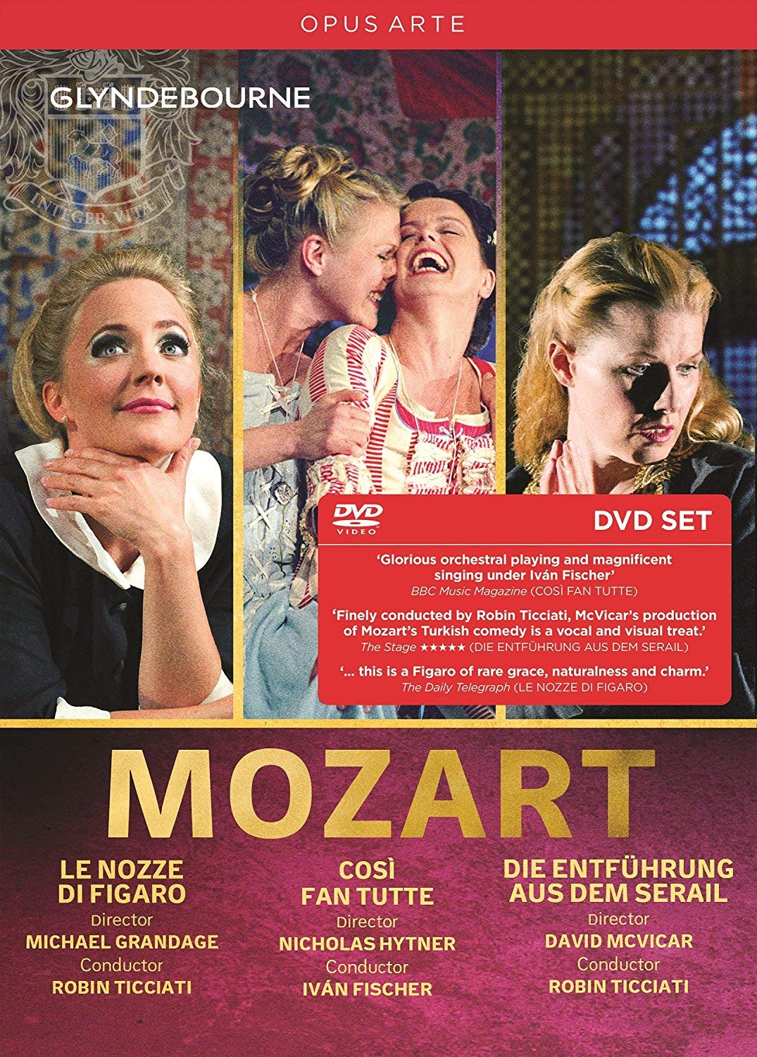 Le Nozze di Figaro/Cosi fan Tutte/Entführung Movies