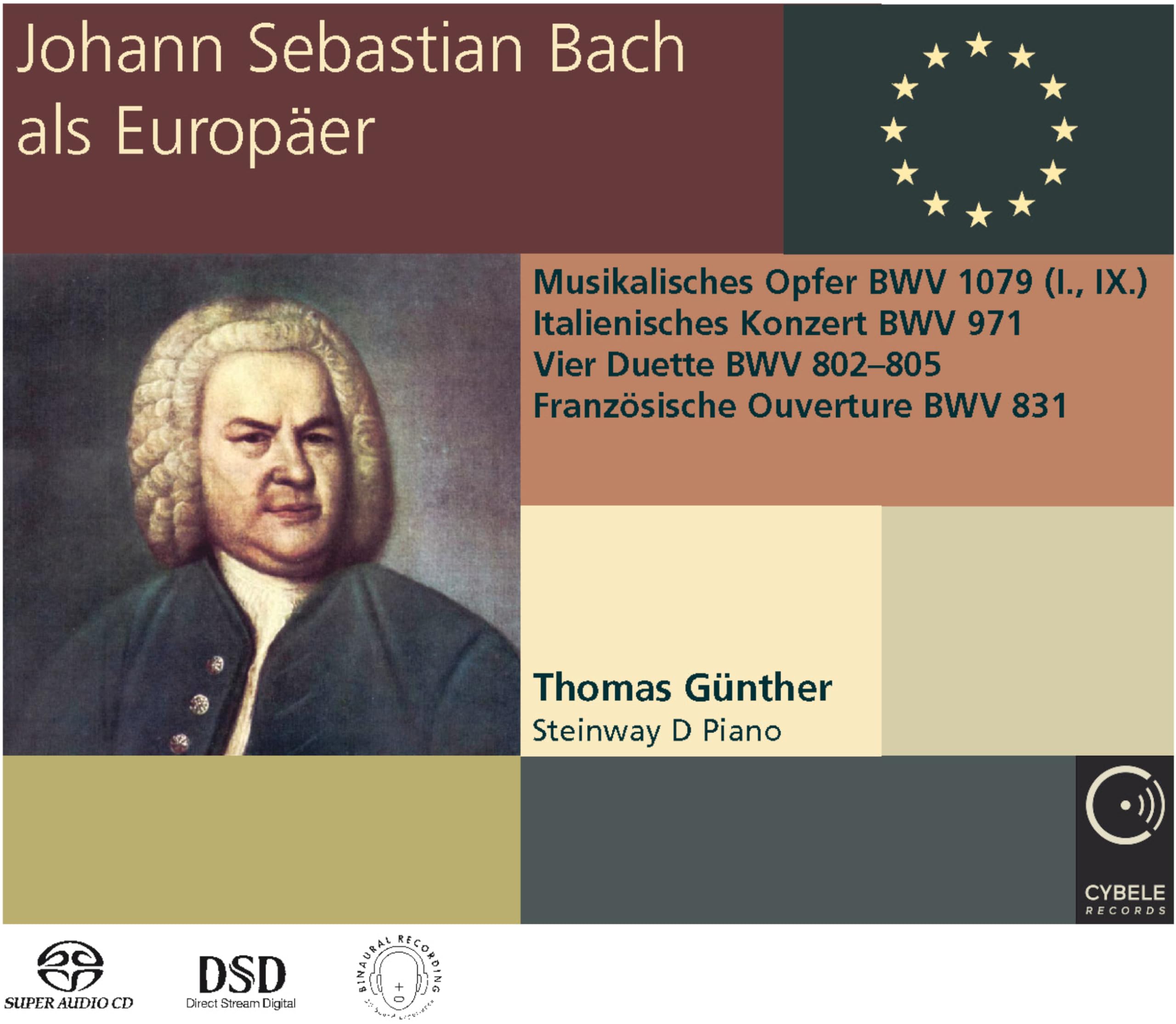 Johann Sebastian Bach als Europäer cd