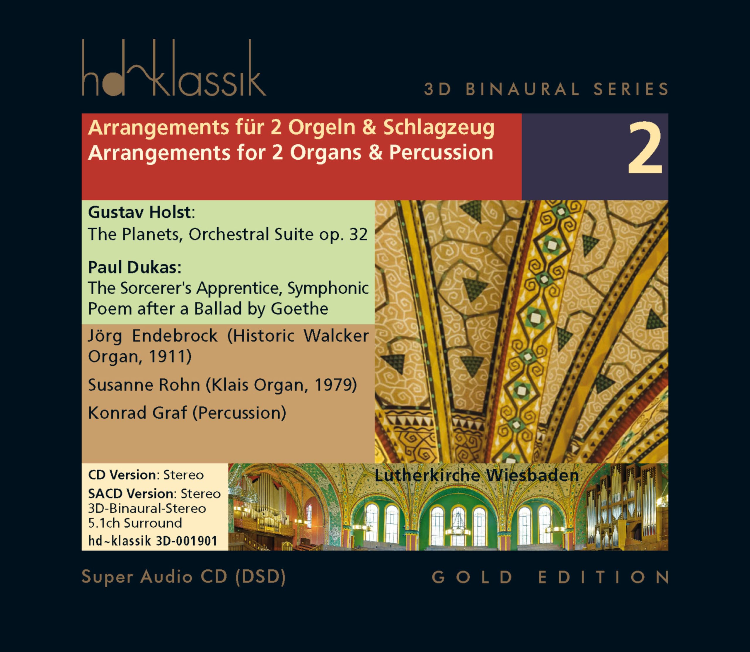 Arrangements f.2 Orgeln u.Percussion vol.2 Classical