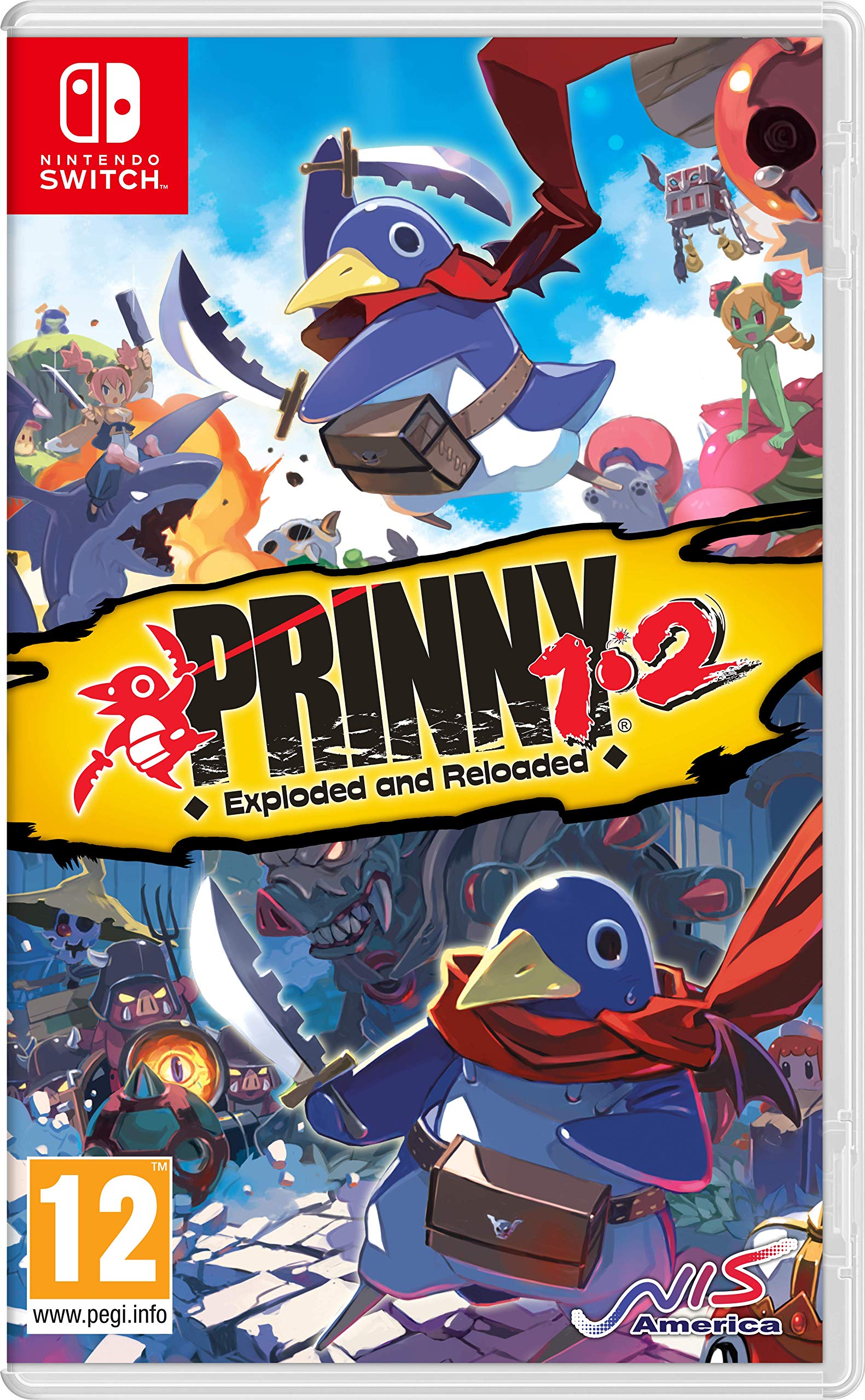 Prinny 1.2 Exploded and Reloaded Just Desserts Edition Nintendo Switch Game game
