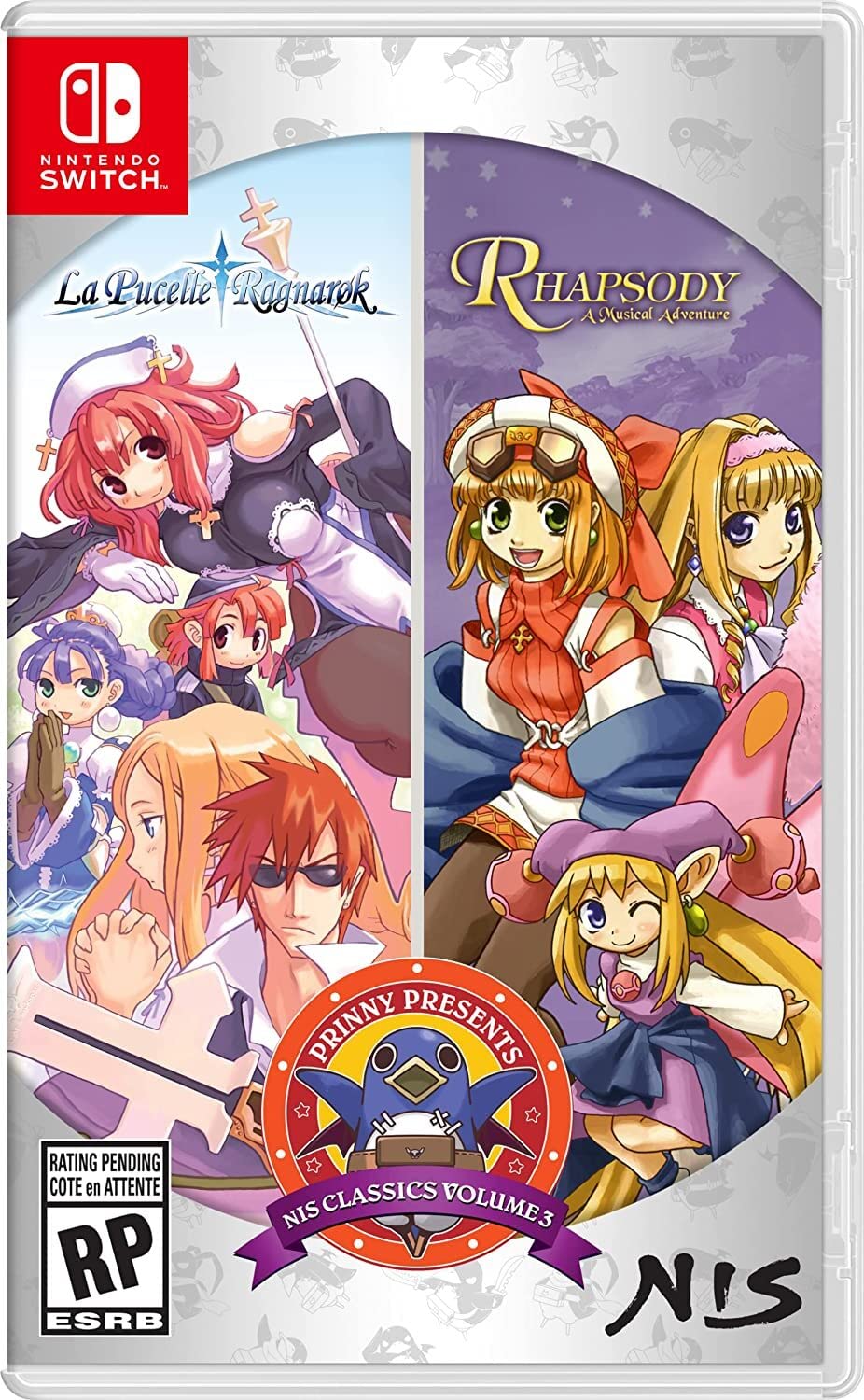 Prinny Presents NIS Classics Volume 3: La Pucelle: Ragnarok / Rhapsody: A Musical Adventure - Deluxe Edition for Nintendo Switch game