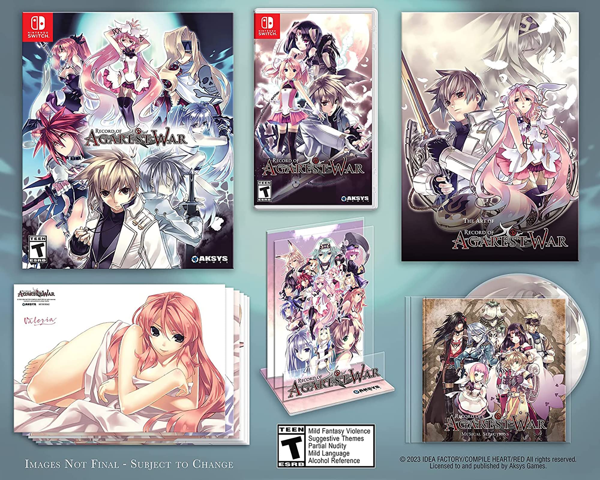 Record of Agarest War Limited Edition for Nintendo Switch Nintendo Switch