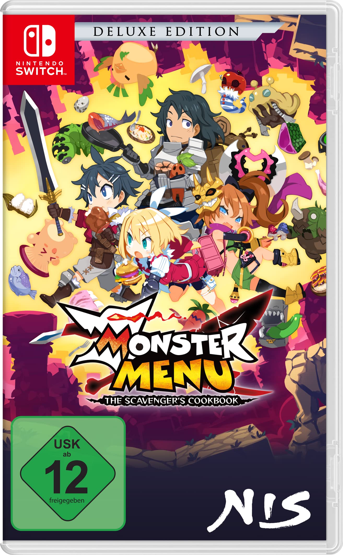 Monster Menu: The Scavenger's Cookbook - Deluxe Edition (Nintendo Switch) Nintendo Switch