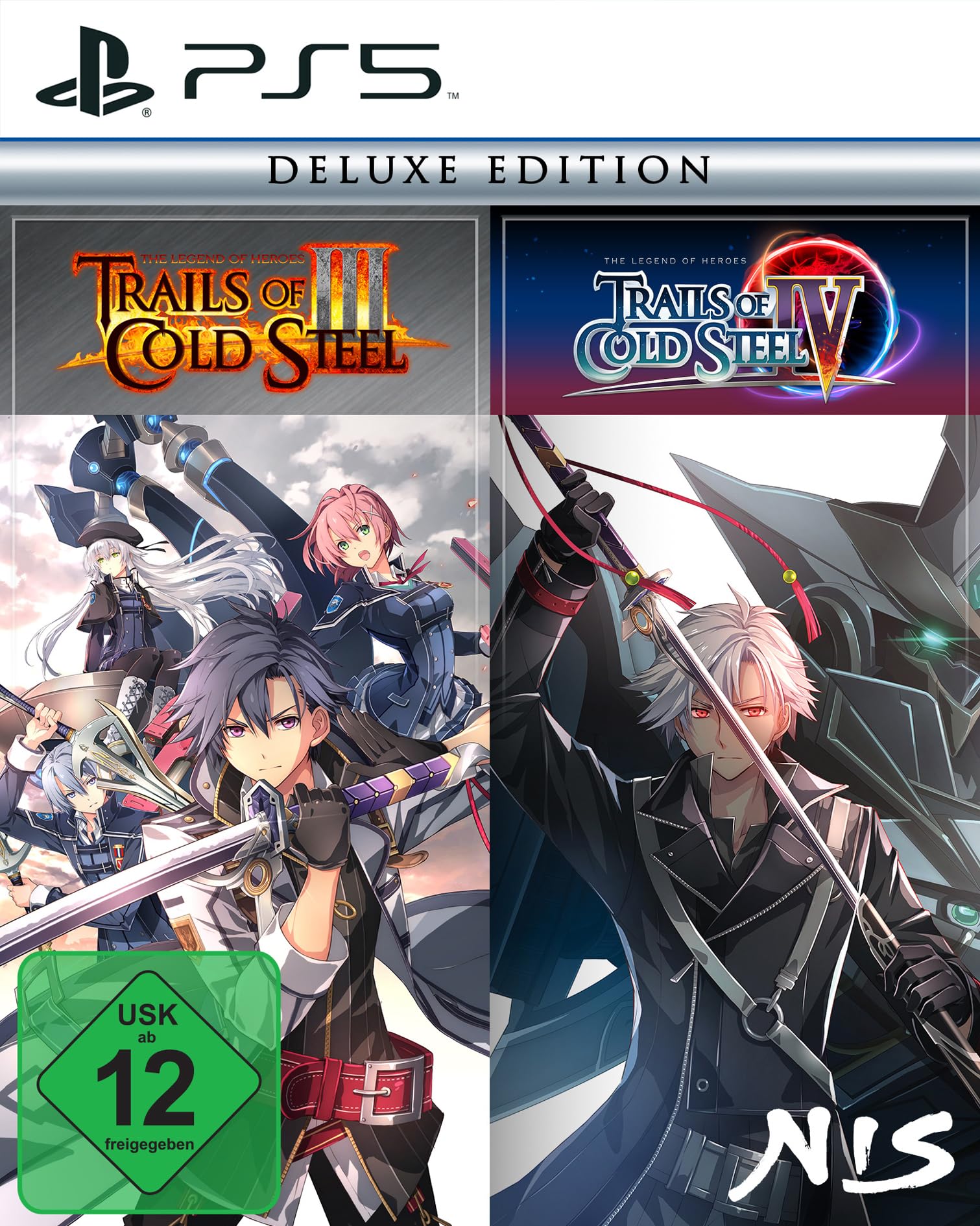 The Legend of Heroes: Trails of Cold Steel III / The Legend of Heroes: Trails of Cold Steel IV Deluxe Edition PlayStation 5