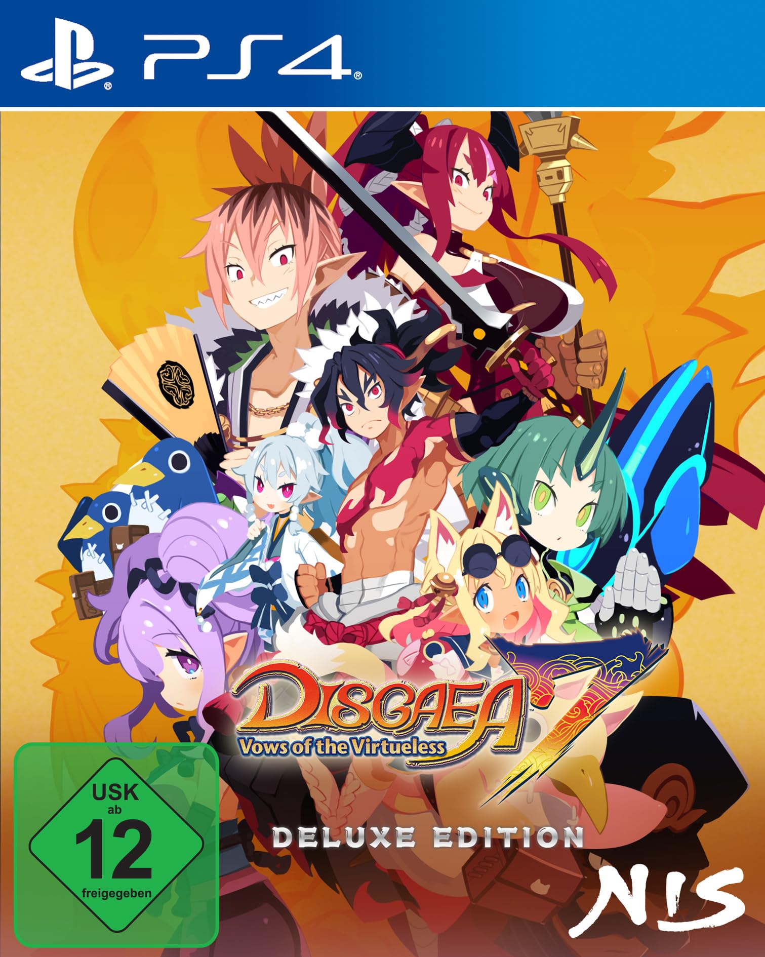 Disgaea 7: Vows of the Virtueless Deluxe Edition PlayStation 4