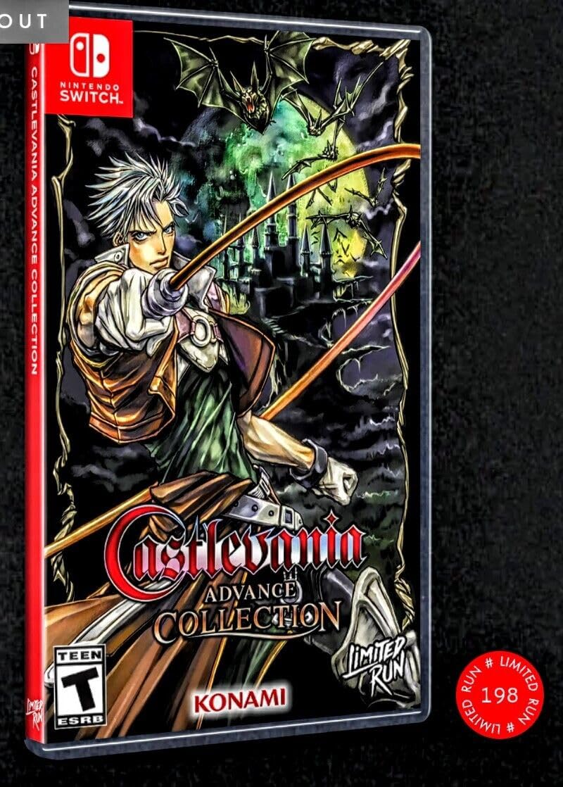 Castlevania Advance Collection Classic Edition – Aria of Sorrow Cover Nintendo Switch