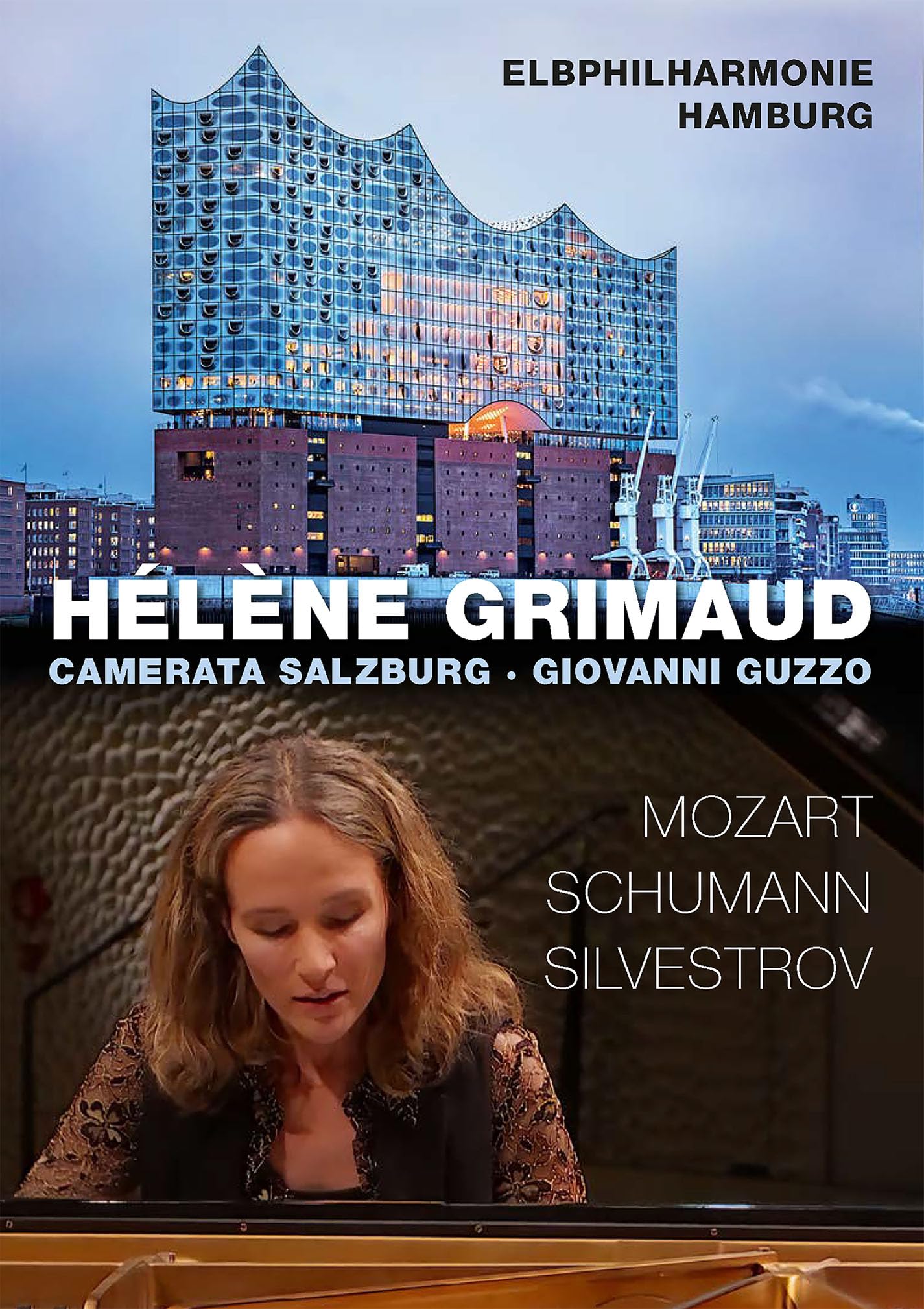 Hélène Grimaud live bei Elbphilharmonie Hamburg Films