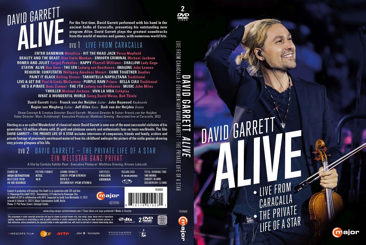 David Garrett: Alive Movies