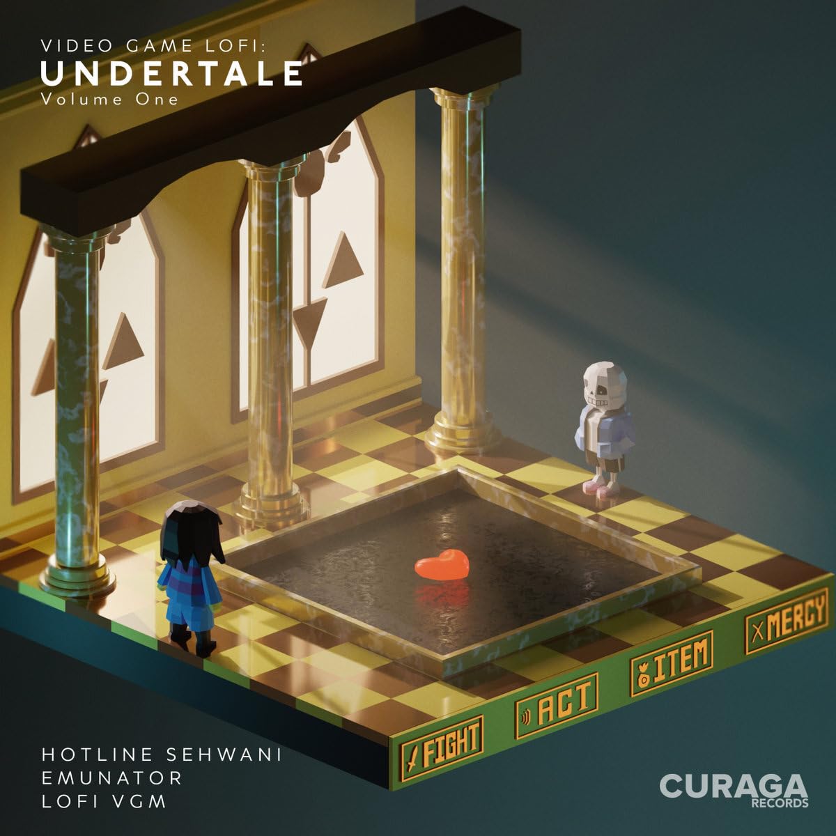 Video Game LoFi: Undertale Vol. 01 (1xLP Vinyl Record) cd