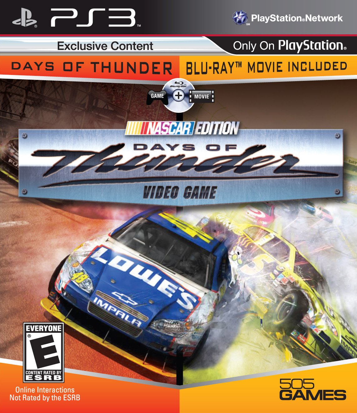 Days of Thunder (+ Blu-ray Movie) PlayStation 3
