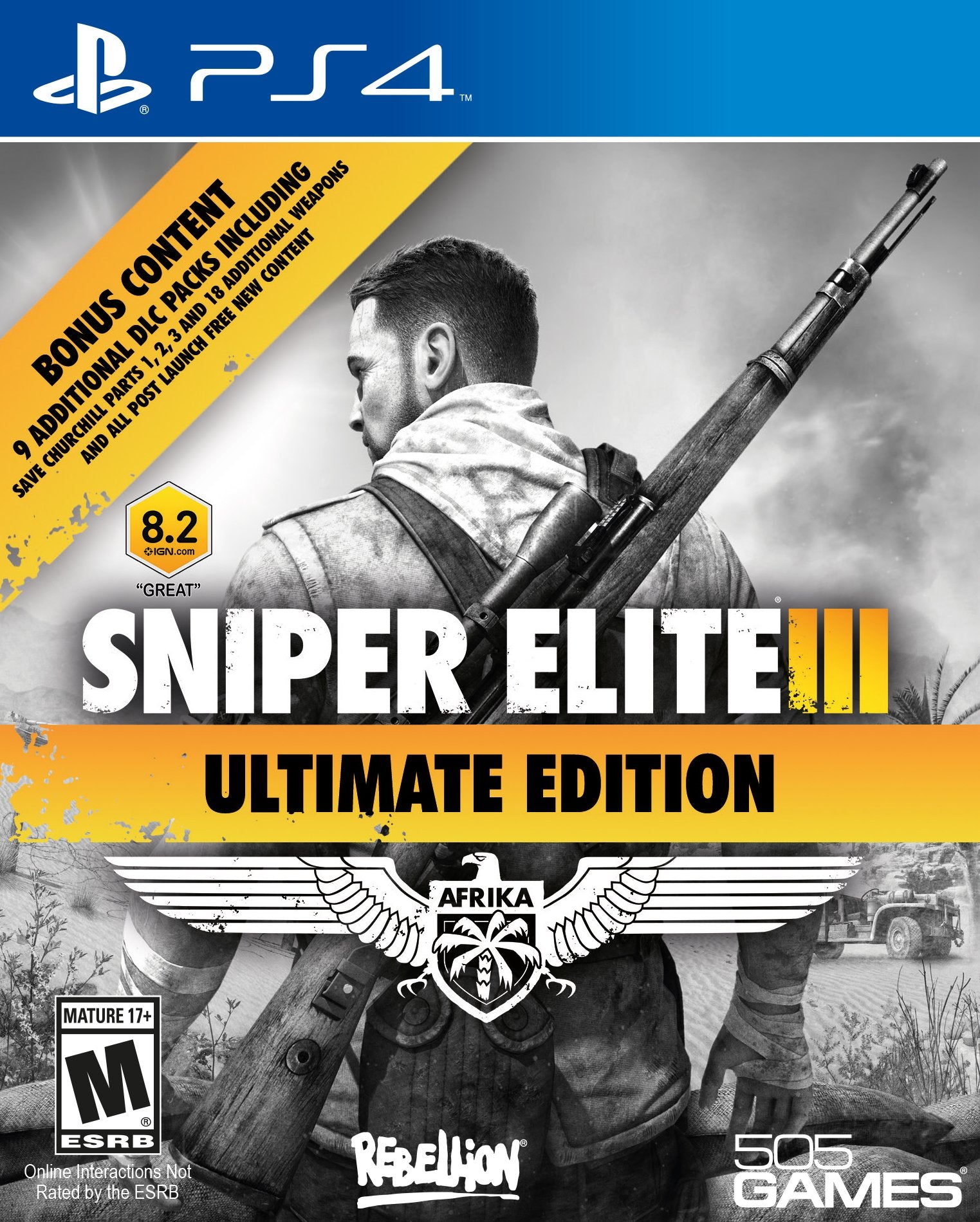 Sniper Elite III Ultimate Edition - PlayStation 4 by 505 Games PlayStation 4