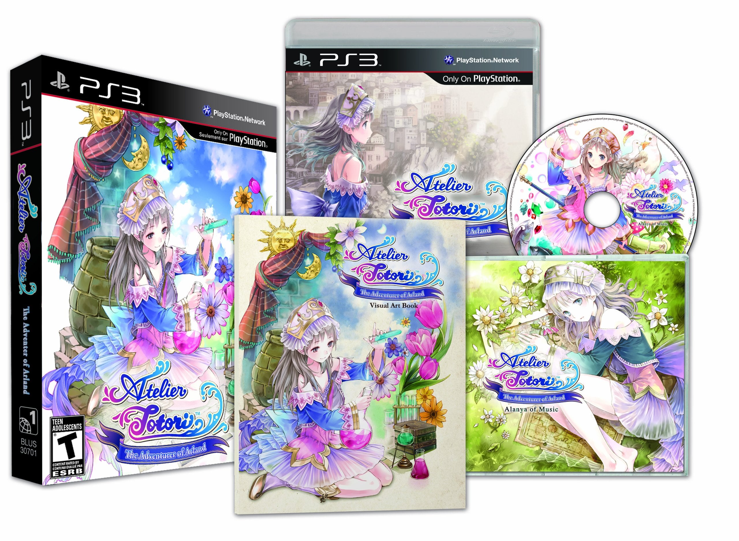 Atelier Totori: The Adventurer of Arland Bundle PS3 US PlayStation 3