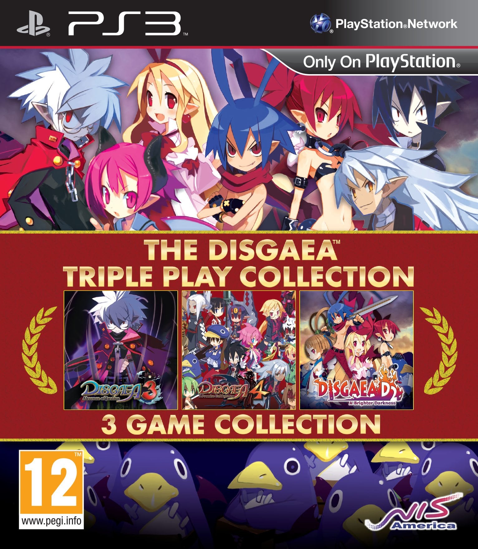 The Disgaea Triple Play Collection game