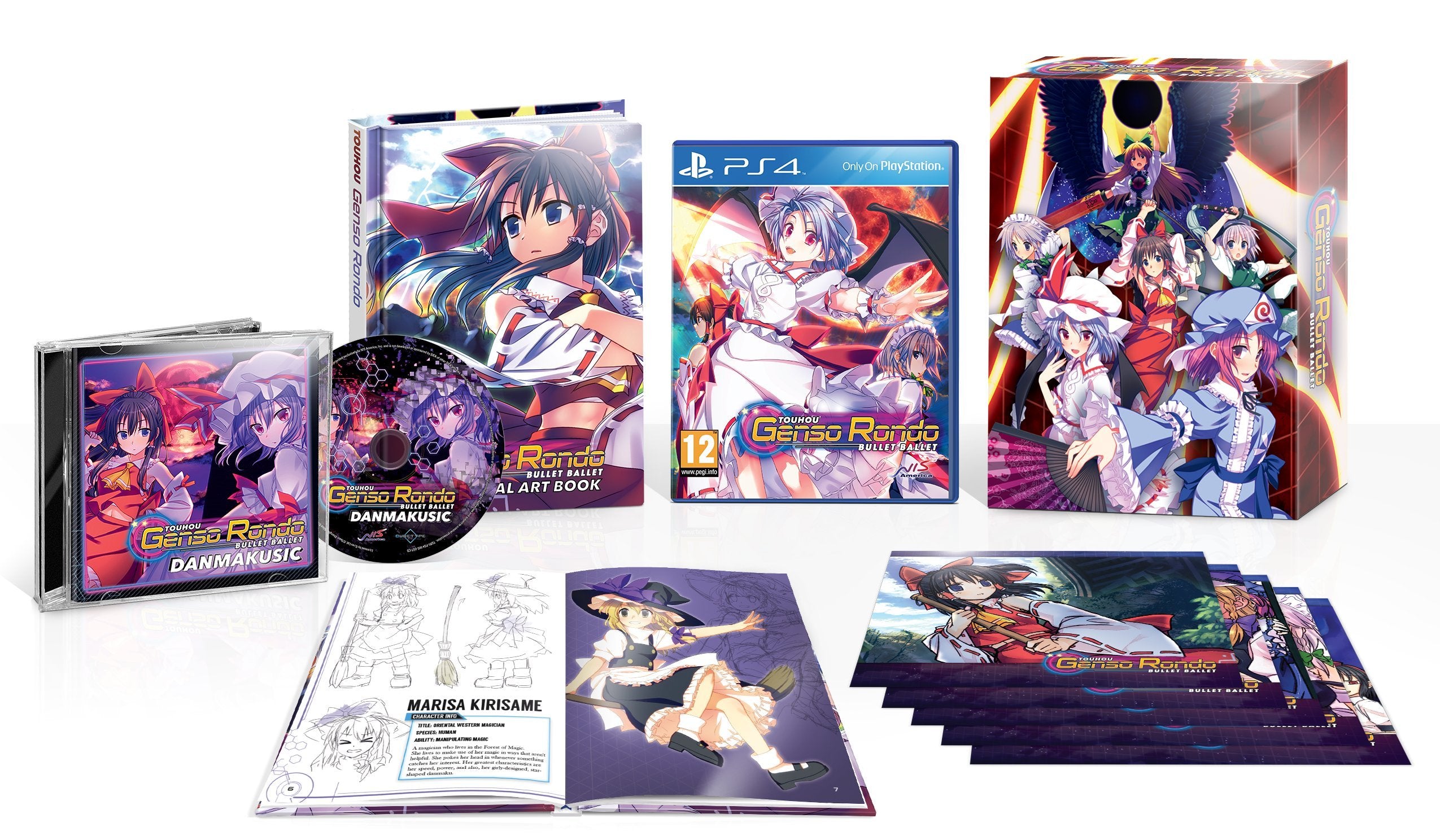 Touhou Genso Rondo Bullet Ballet Limited Edition PlayStation 4