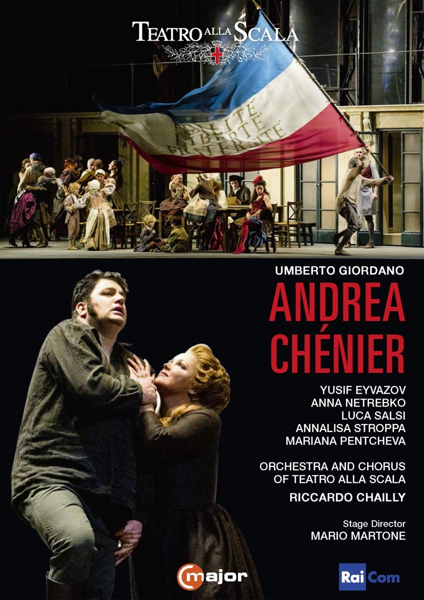 Umberto Giordano : Andrea Chénier. Eyvazov, Netrebko, Salsi, Stroppa, Pentcheva, Chailly, Martone dvd