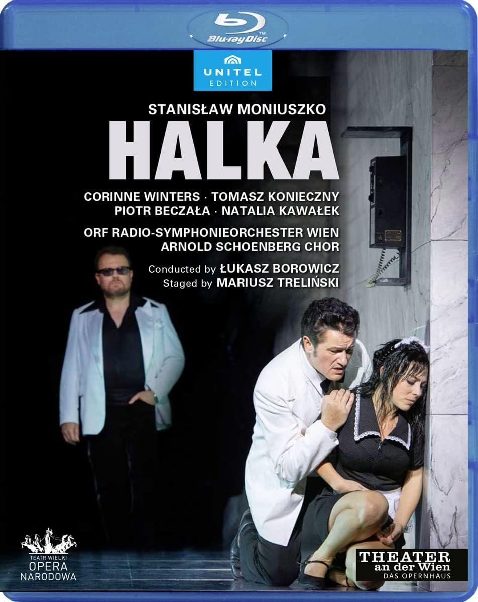 Stanislaw Moniuszko : Halka. Winters, Konieczny, Winters, Kawalek, Borowicz, Trelinski. dvd