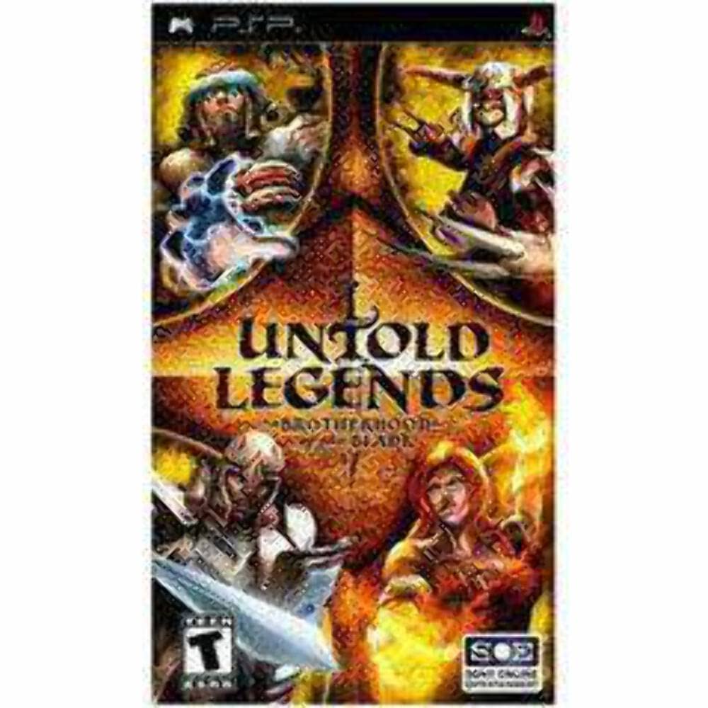 Untold Legends: Brotherhood of the Blade (PSP) Games