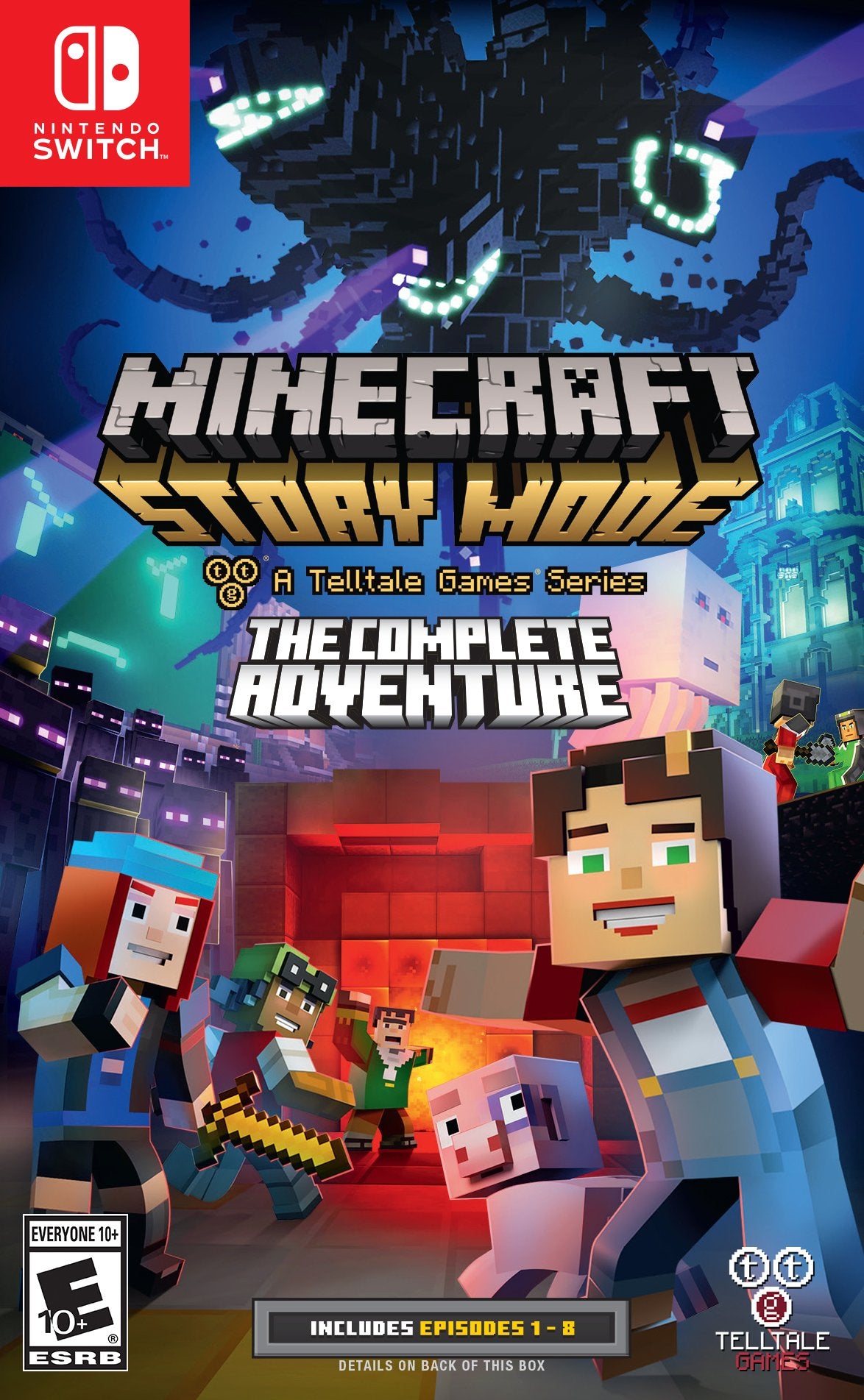 MAXKU Minecraft: Story Mode - The Complete Adventure - Nintendo Switch Nintendo Switch