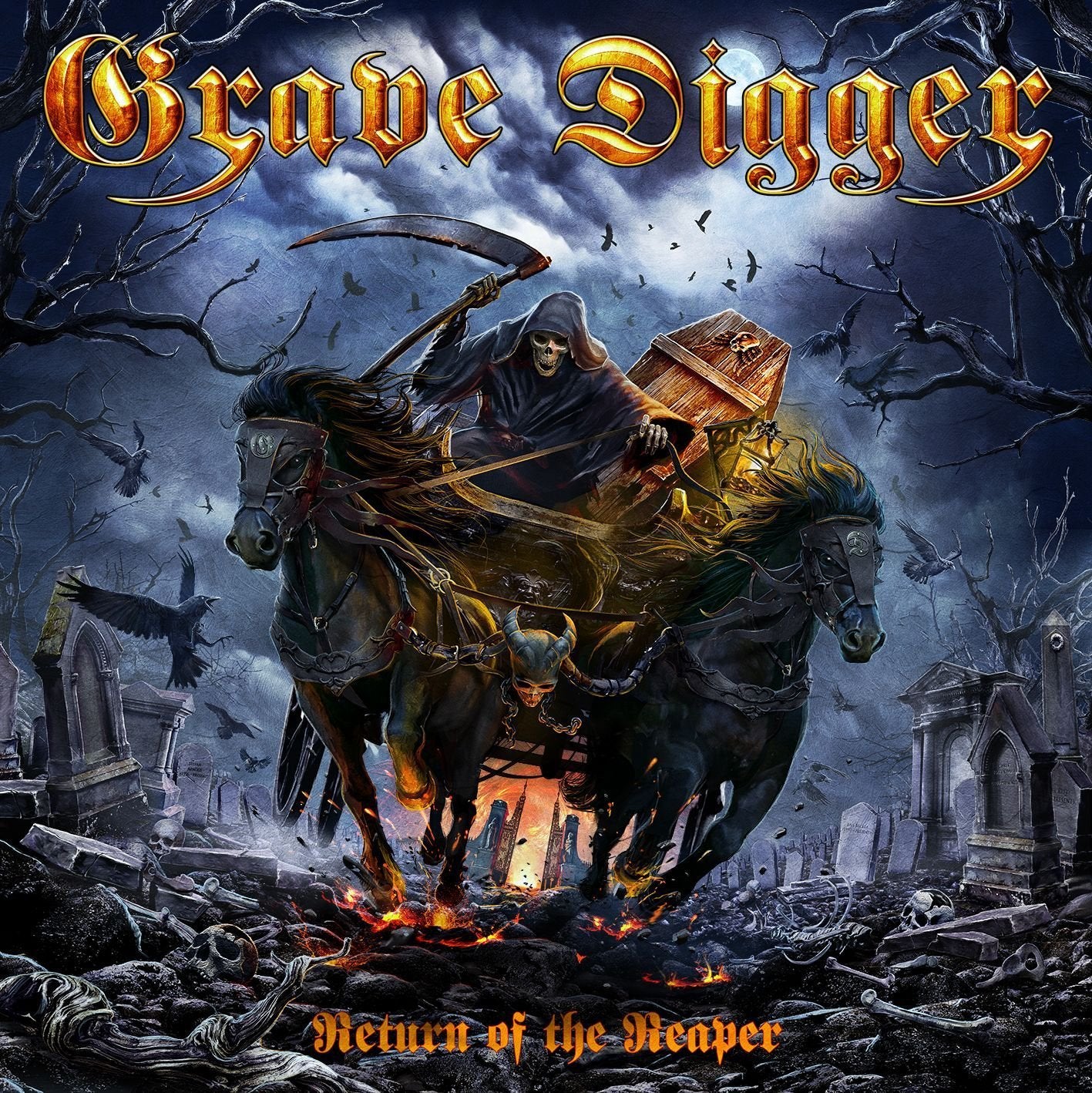 Return of the Reaper (Limited 2LP Black Vinyl) Metal & Hardrock