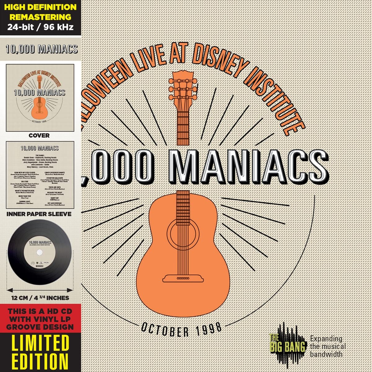 Halloween Live At Disney Institute - Cardboard Sleeve - High-Definition CD Deluxe Vinyl Replica cd
