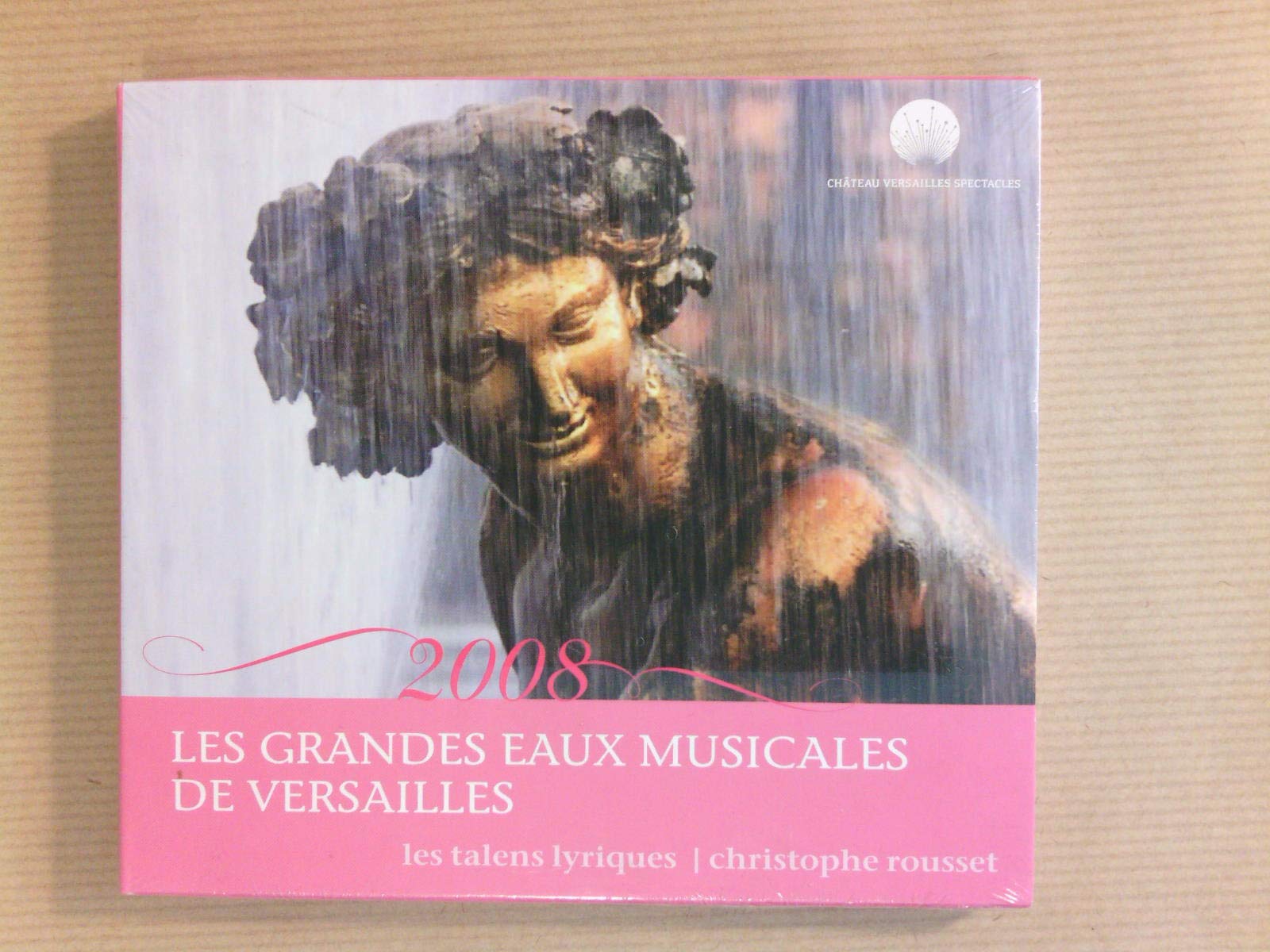 Les grandes eaux de Versailles 2008 / Les Talens Lyriques, Rousset cd