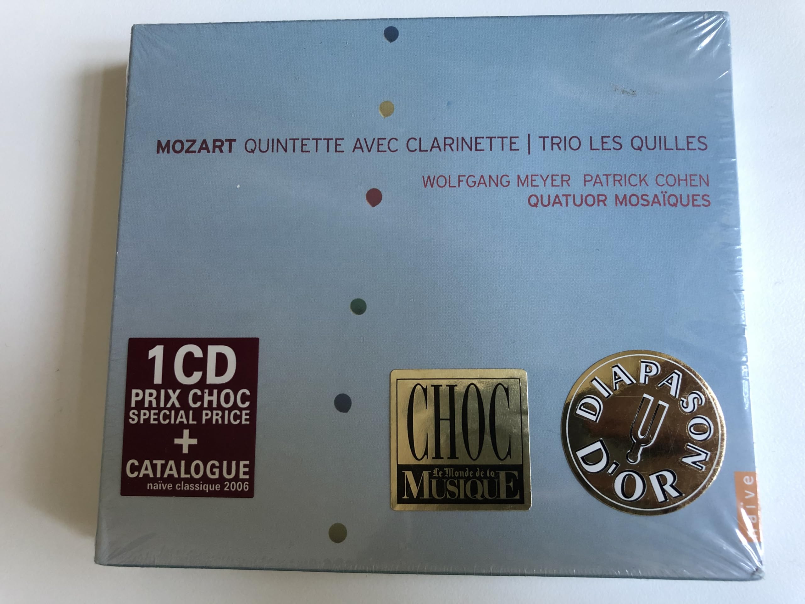 Product Image: Mozart: Quintette avec Clarinette
