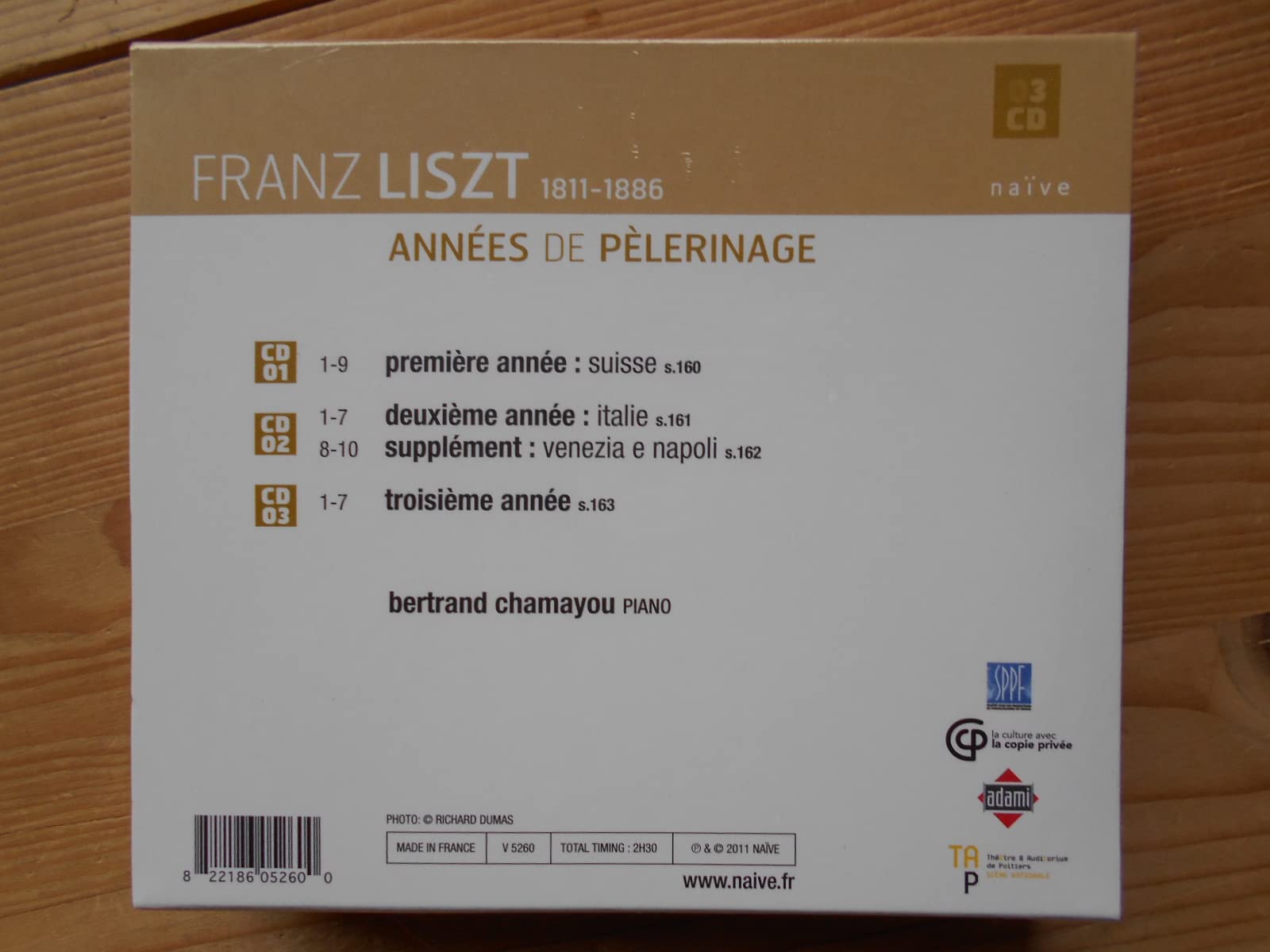 Annees de Pelerinage Classical