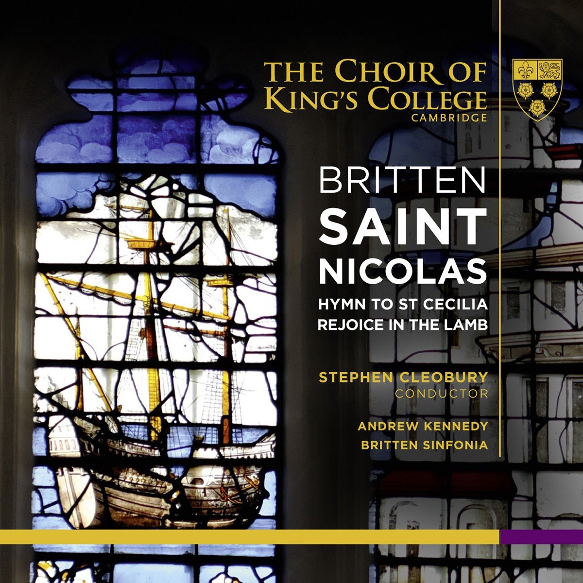 Britten: Saint Nicolas/Hymn to St Cecilia/Rejoice the Lamb Classical