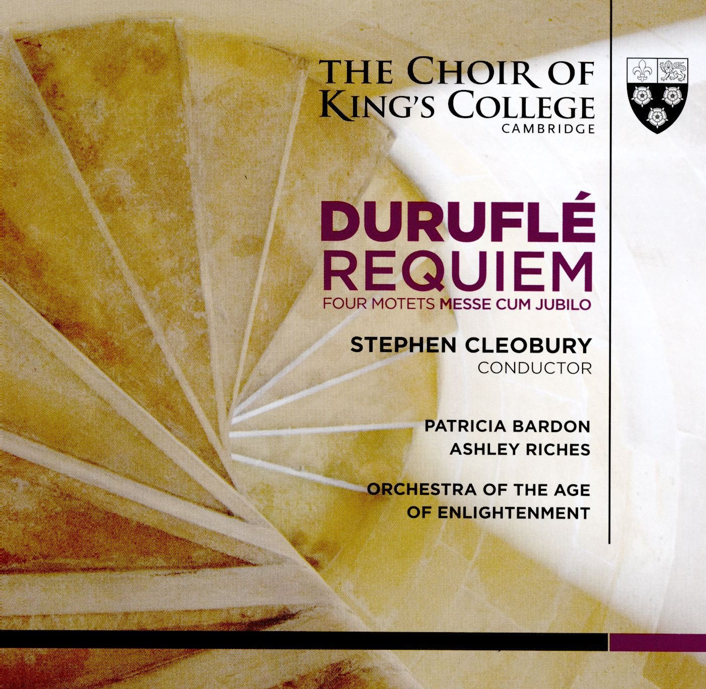Requiem/Vier Motetten/Messe Cum Jubilo Classical