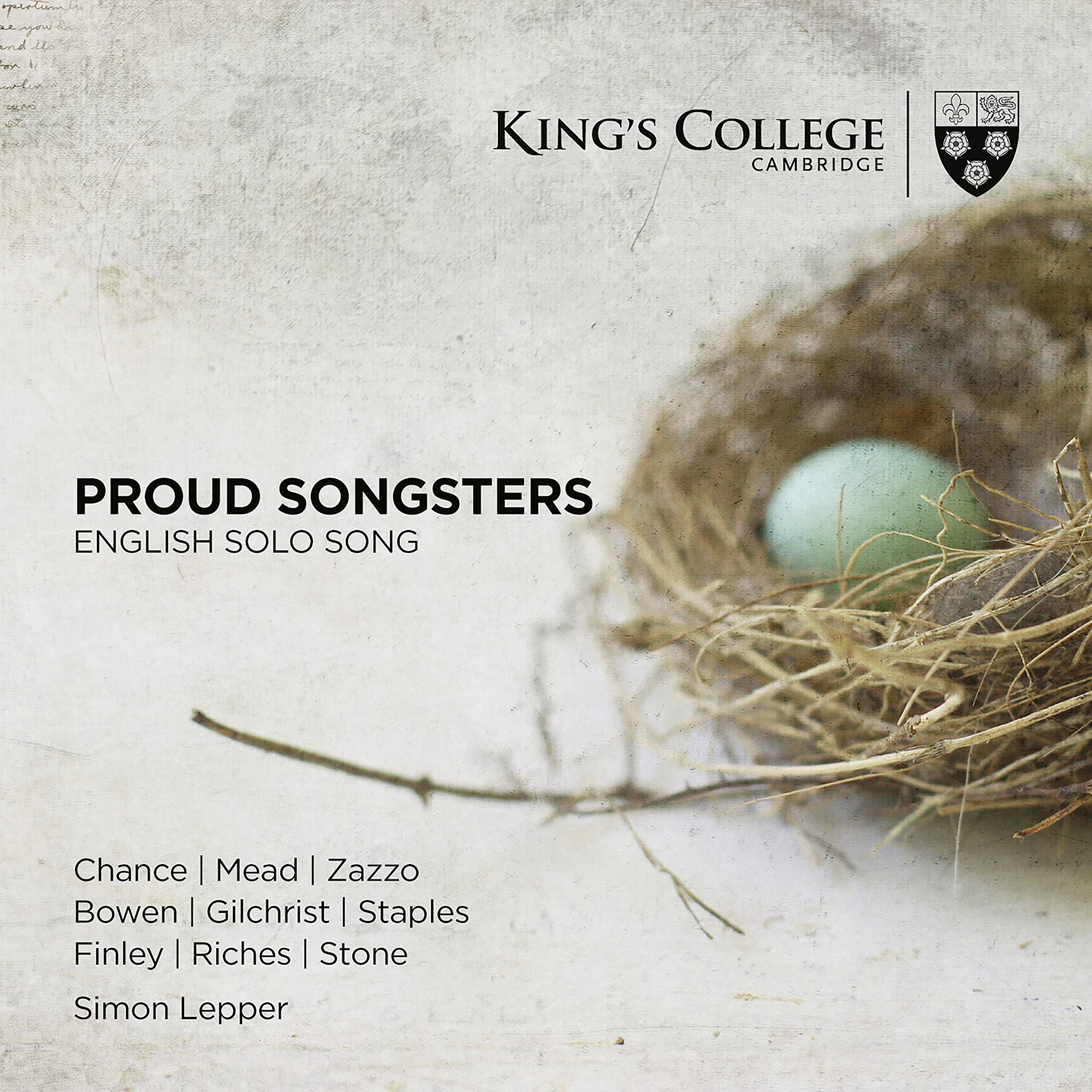 Proud Songsters - English Song Classical