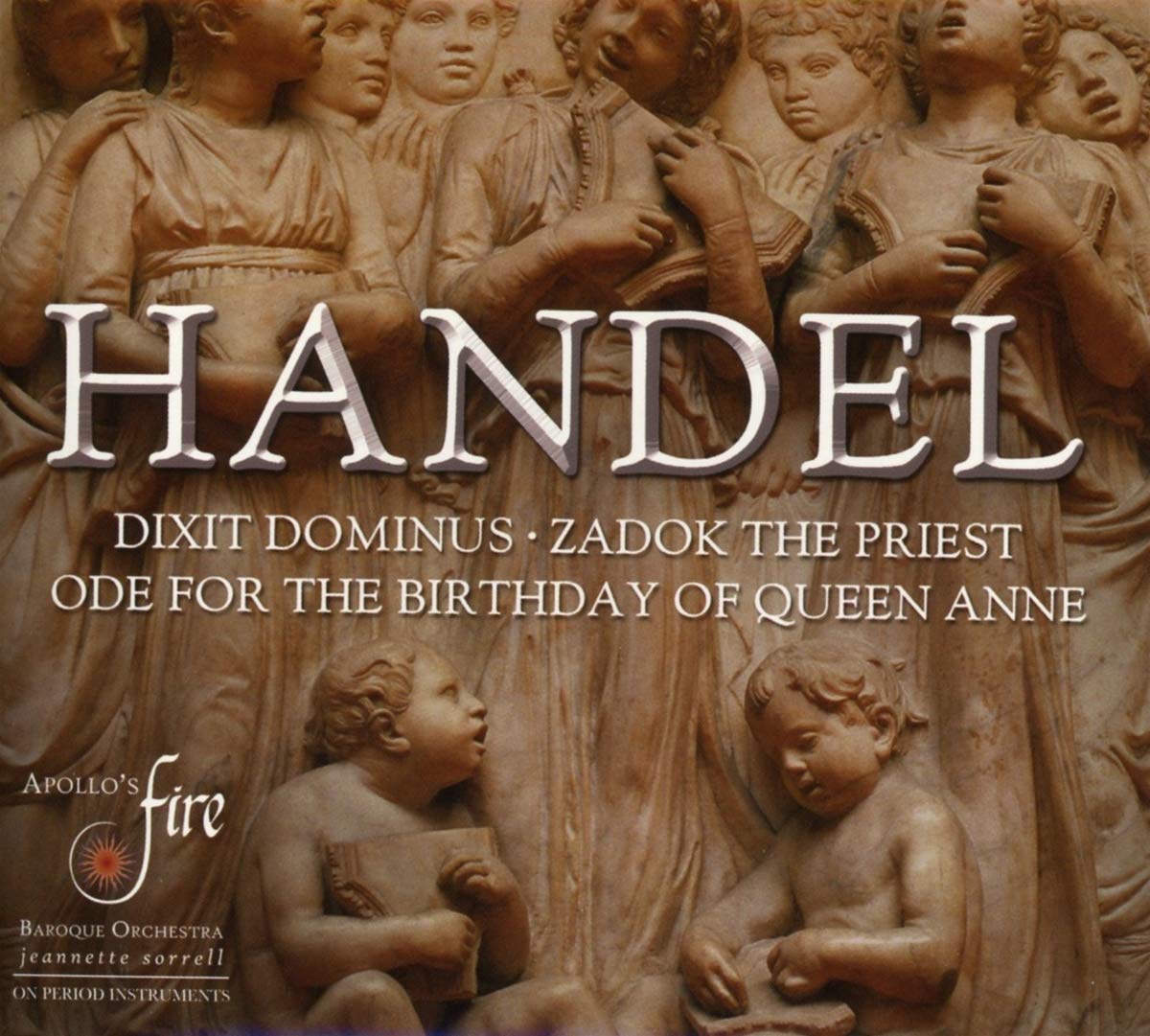 Handel: Dixit Dominus,Ode for the Birthday of Que cd