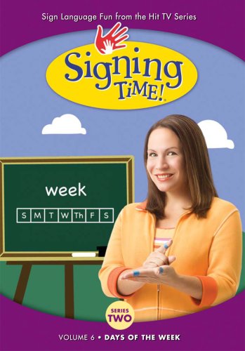 Signing Time! Series 2, Vol. 6: Days of the Week dvd