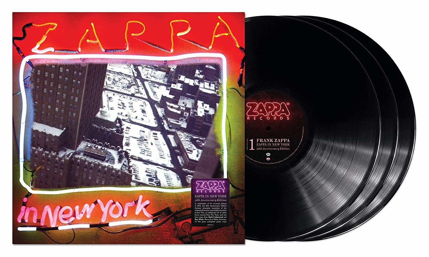 Zappa in New York (40th Anniversary 3LP) Rock