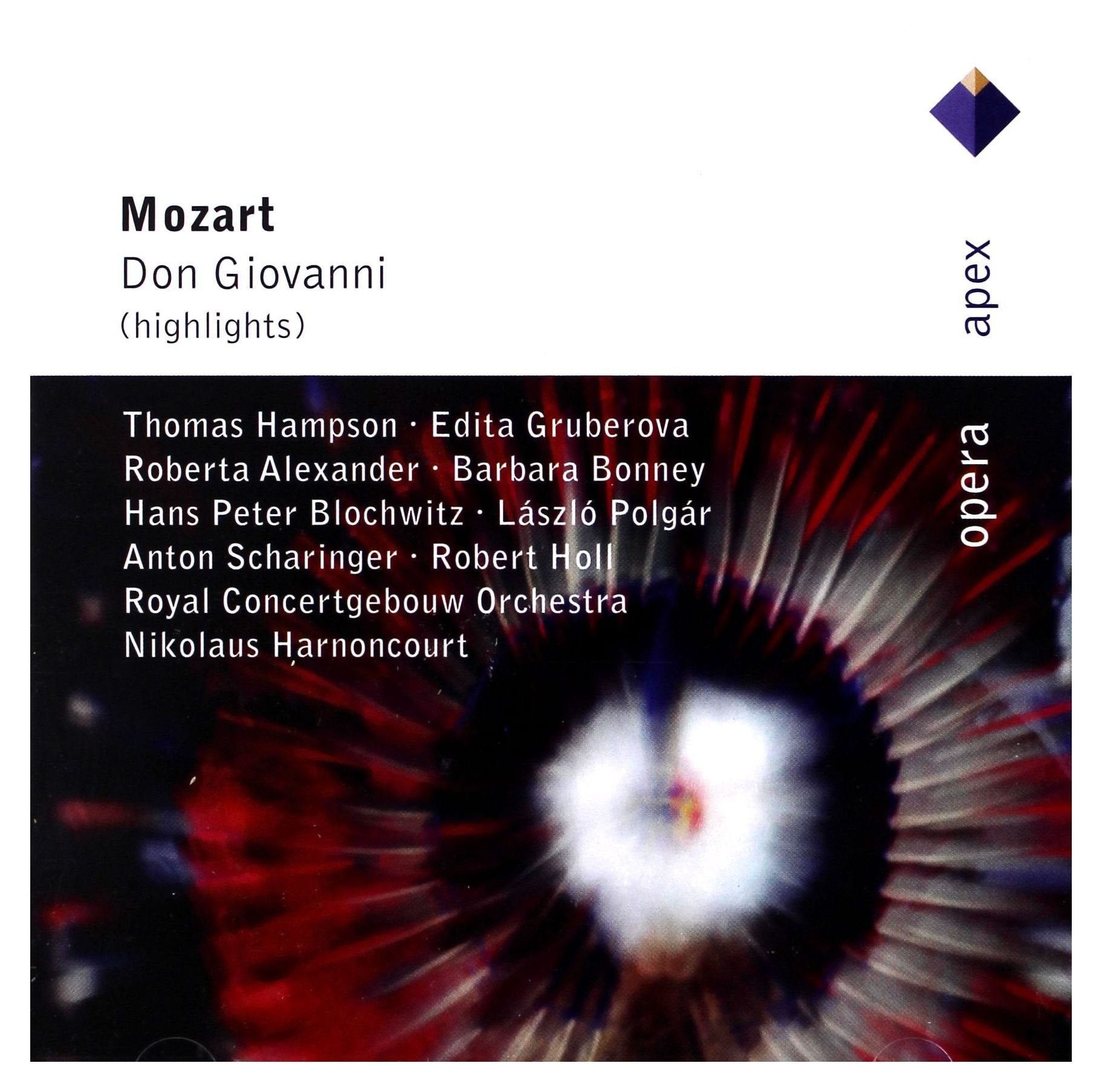 Nikolaus Harnoncourt - Apex-Mozart:Don Giovanni cd