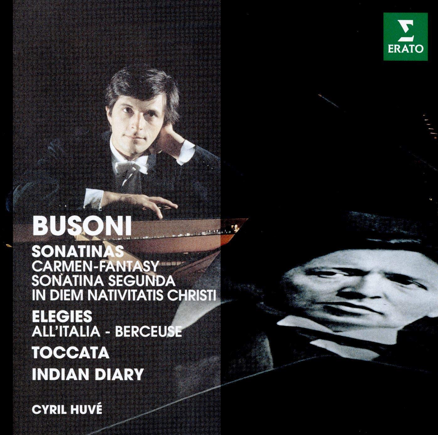 Busoni: Sonatines, Elégies, Toccata, Indian Diary cd