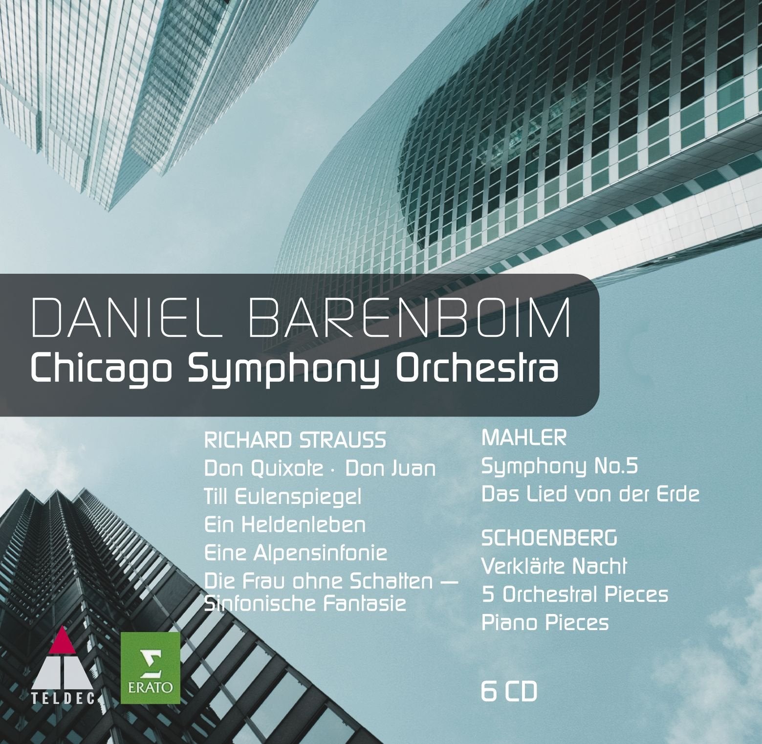 Daniel Barenboim dirigiert Richard Strauss / Mahler / Schoenberg Music
