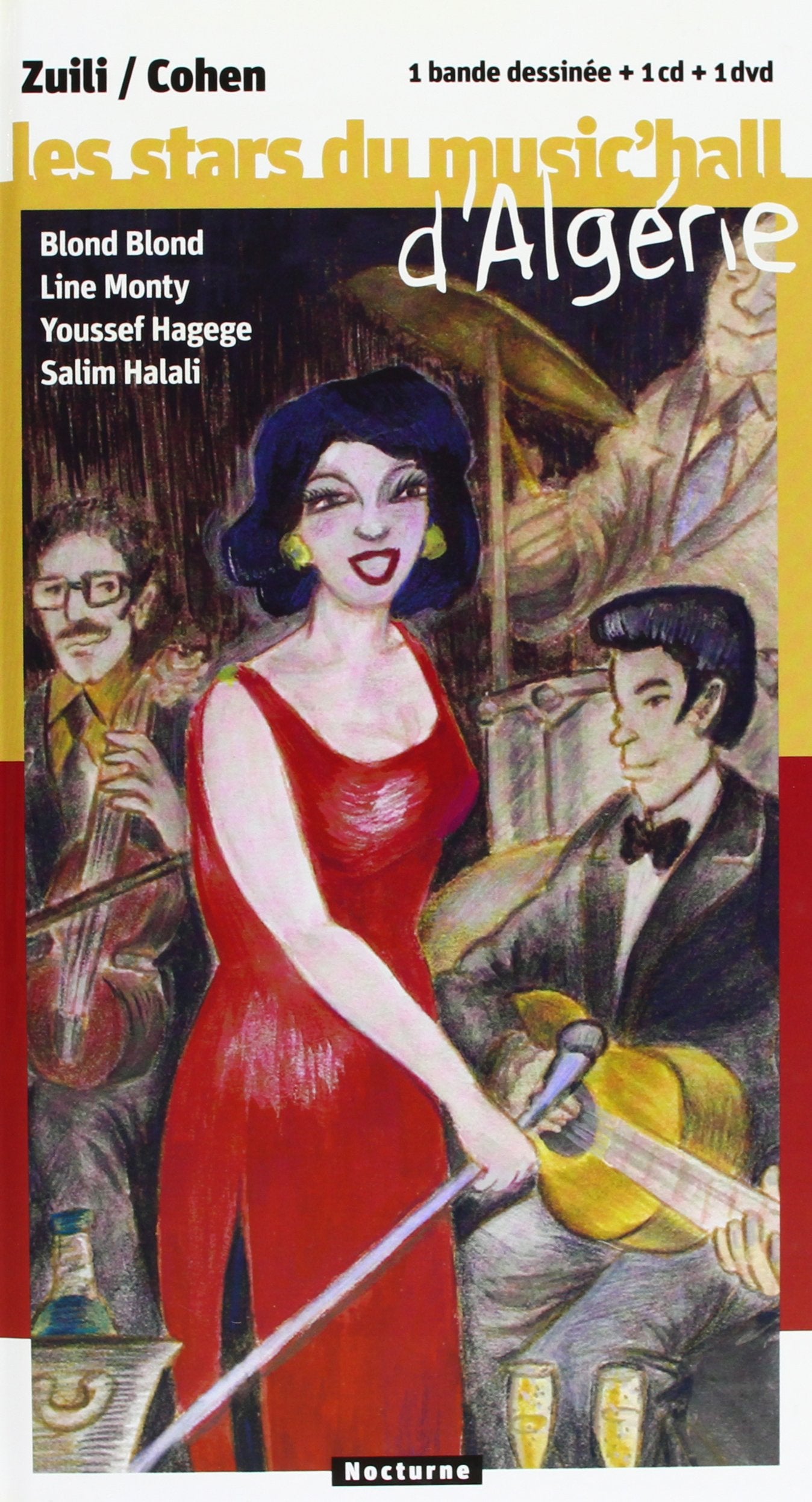 Les Stars du Music Hall d'Algérie (inclus 2 CD et 1 BD) Pop