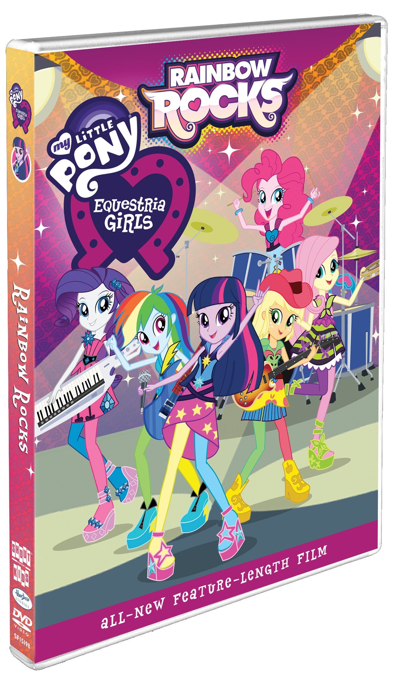 My Little Pony Equestria Girls Rainbow Rocks dvd