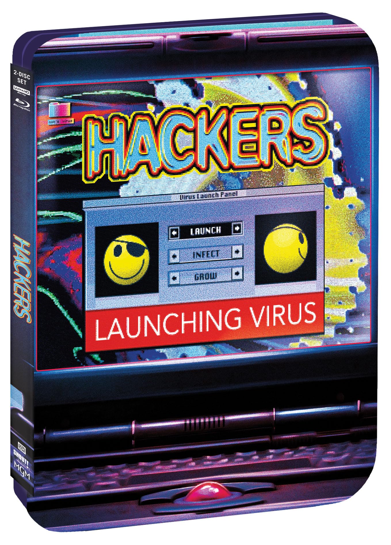 Hackers - Limited Edition Steelbook 4K Ultra HD + Blu-ray Films