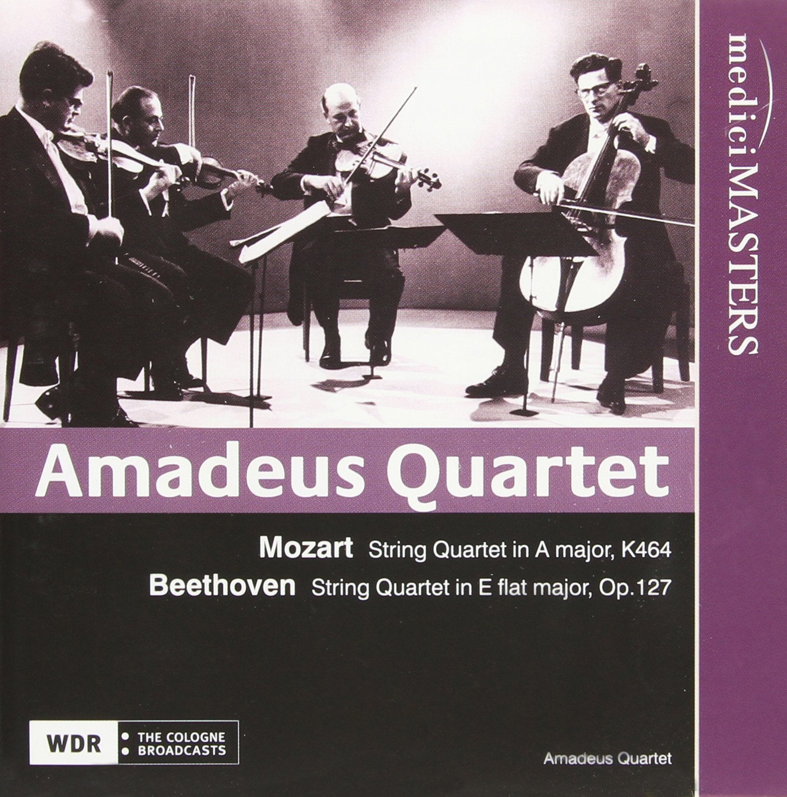 Mozart: Streichquartett Nr. 18 A-Dur KV 464 / Beethoven: Streichquartett Nr. 12 Es-Dur op. 127 Classical