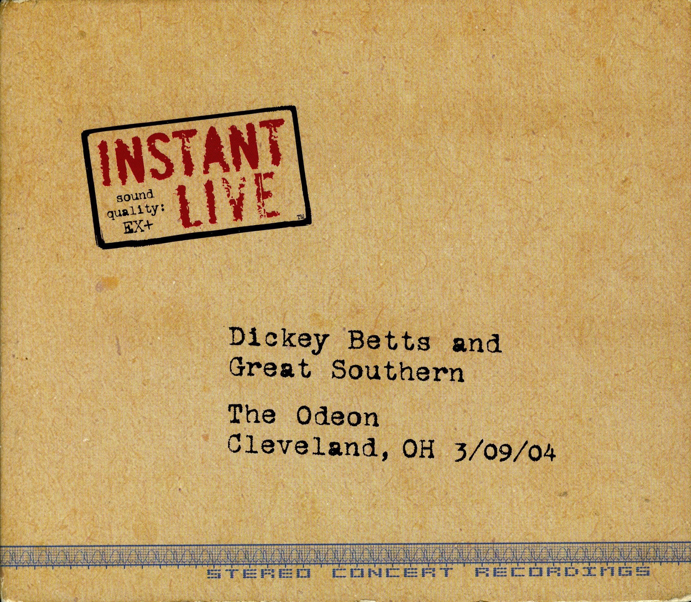 Product Image: Odeon-Cleveland Oh 03/02/04