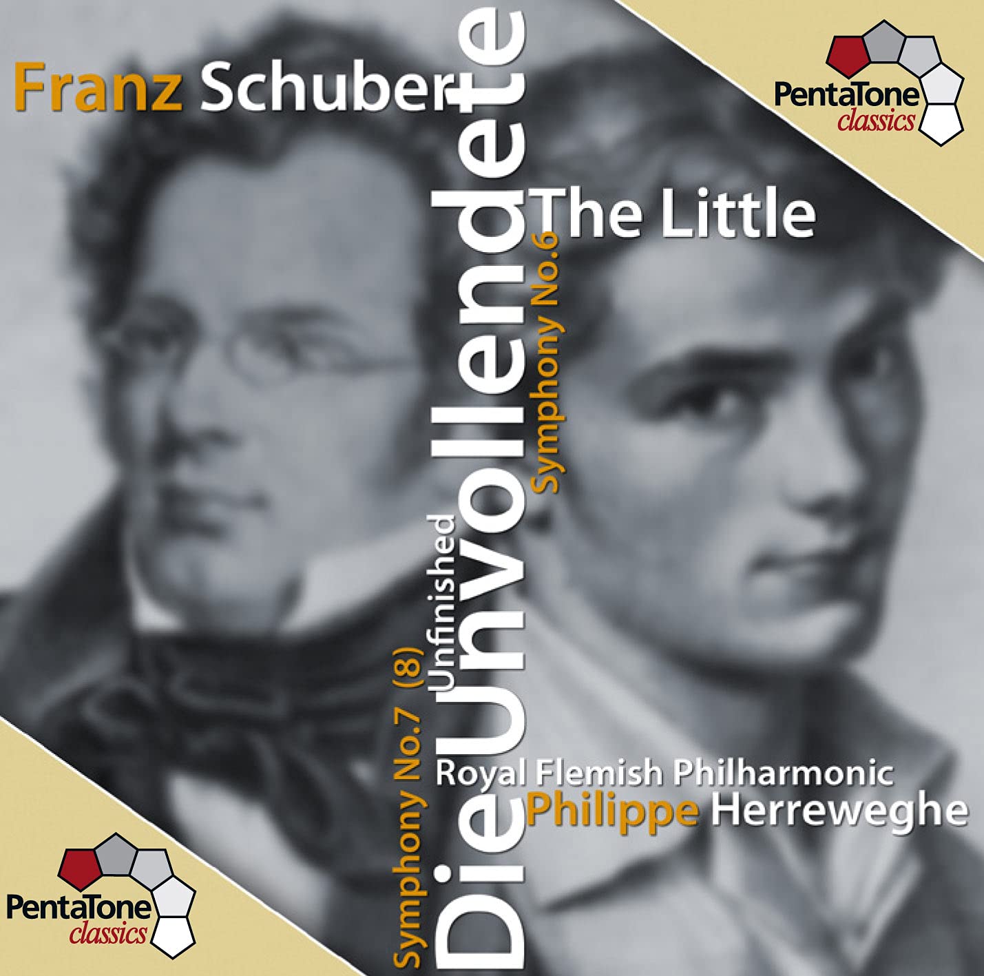 Sinfonien 6+8 'Die Unvollendete' cd