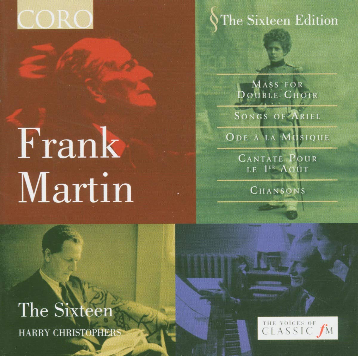 Frank Martin: Messe für Doppelchor / Chansons / u.a. Classical