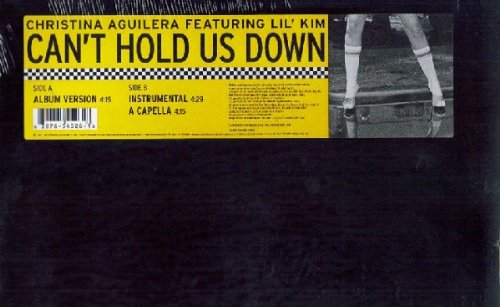 Christina Aguilera Ft Lil Kim / Can't Hold Us Down cd