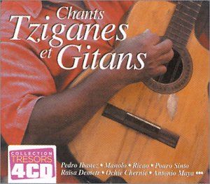 Coffret 4 CD : Trésors des Chants tziganes et gitans cd