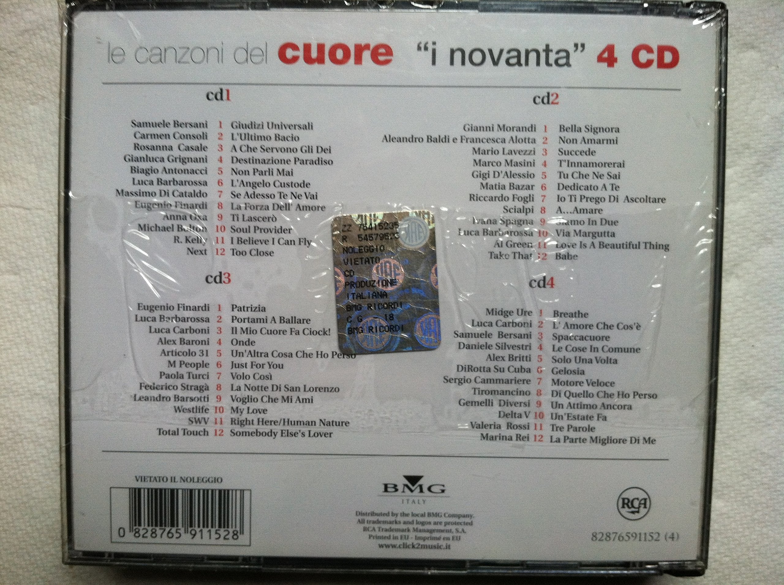Le Canzoni Del Cuore - Anni Novanta Pop